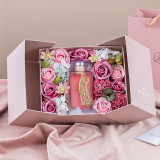 Eco Friendly Pretty Pink Cardboard Newborn Gift Box Women gift box