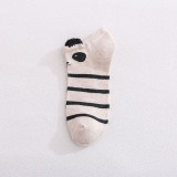 Spring/Summer Women Cotton Women Socks Cotton Socks Cartoon Animals Stuffed Ears Socks