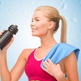 High quality washable soft absorbent microfiber sport towel for gym quick dry sweat sports towel