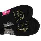 Autumn and Winter New Women Products Creative Graffiti Trendy Socks Series Custom Socks