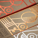 Custom Logo Hot Foil Luxury Chocolate Bar Box Kraft Paper Grids Food Grade Gift Packaging Chocolate Covered Strawberry Boxes