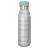 Hot sale 400ml customized stainless steel vacuum flask portable sports insulated cola water bottle with wood lid