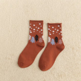 2021 Low Moq Christmas Socks Men And Women Cotton Socks New Design