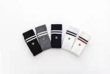 Fashion Japanese Girl Long Clover Embroidery Thermal Compression Knee Cotton Socks