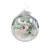 2021 New Design High Sales Christmas PET ball  For Holiday Wedding Party Decoration Supplies Hook Ornament Craft Gifts