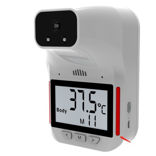 Shenzhen factory baby infrared for human body HK3 contactless digital wall mounted automatic thermometer