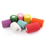 Cotton Medical Bandages Healthcare Cohesive Elastic Bandage Hand Tear Cohesive Bandage