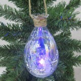 2021 New Design High Sales Christmas Glass Ball  For Holiday Wedding Party Decoration Supplies Hook Ornament Craft Gifts