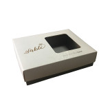 new design simple foldable flat different size sushi packing food drawer box with hinge