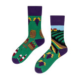 Winter Women Socks New Creative Couple Style Trendy Socks Fashion Personality Popular Trend Cartoon Jacquard Long Tube Cotton