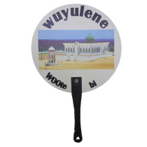 Popular Personalized japanese hand fan Custom Printing Portable Folding Plastic Hand Held Fan