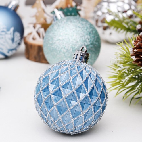 5 design 6cm/30pcs Shatterproof Christmas ball holiday time Christmas decorations