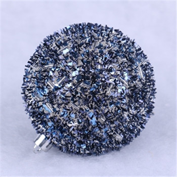 High grade christmas ball with night blue paillette and beads