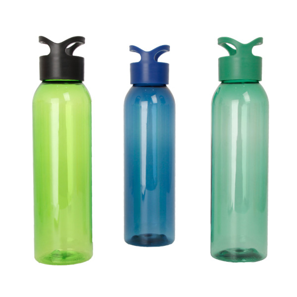 22oz BPA free gym bottle single wall wholesale tritan plastic waterbottle with straw lid