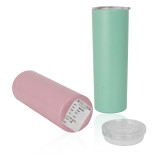 20oz Cute Double Wall Stainless Steel Keep Thermos Warm Juice Ice Bottle Vuccum Flask Insulate Metal Water  Mugs With Handle