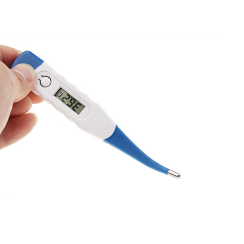 Popular electronic thermometers for oral and axillary use throughout the family