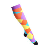 2021 High Quality Fashion New Summer Striped Colorful Wholesale Compression Socks