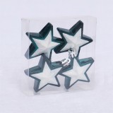 13*6.5cm Plastic Special Shape Ornament for Christmas Tree Decoration