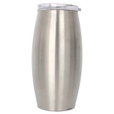 New design 650ml bucket of cups stainless steel vacuum insulation water tumbler with straw and lid