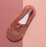 Spring Summer New Boat Socks Women's Summer Non-Slip Lace Thin Invisible Socks Ankle Socks