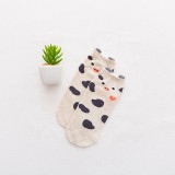 Fashion Candy Color Animal Collected Pig Bear Cat Cute Female Ankle Novelty Women  Socks