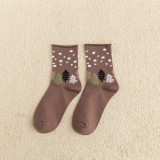 2021 Low Moq Christmas Socks Men And Women Cotton Socks New Design