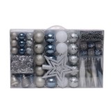 2021 Plastic Christmas tree balls Ornemants Sets For Merry Christmas  New Year and party decoration supplier