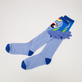 Favorable price female long tube knee-length socks cartoon one size cute casual socks
