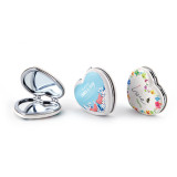 Factory Direct High Quality digital printing custom cute gift pocket mirror for gift