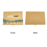 PACKING Hot Selling Custom Printed Logo Recycled 2mm Cardboard Sliding Out Tool Eco friendly Brown Drawer Box