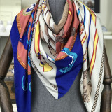 High Quality Spring Winter Silk Scarf for Women Female Luxury Brand 100% Silk Korean Version Ladies Shawl Hijab Scarves