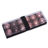 12pcs/6cm Champagne silver Christmas ball sets for decoration tree ornament