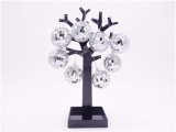 White  Christmas hanging  drum Christmas tree ornament ball for Christmas  home decoration