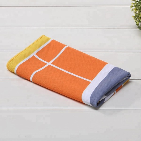 China Supplier Sports Cooling Towel Wholesale Sports Yoga Gym Cool Towel Logo Printed