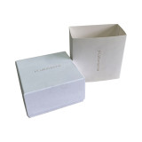 Rectangle design paper 2 piece textured fashion watch packing box with sleeve and pillow