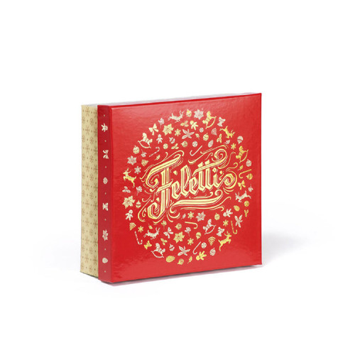 Custom Printing Logo Luxury Paper Cardboard Empty Present Doughnut Cookie Chocolate Set Christmas Decoration Gift Box