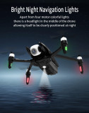 Wholesale RC Drone GPS WiFi FPV Drone with Camera 4K HD Optical Flow Brushless Professional Quadcopter RTF Dron