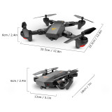 Free Shipping Visuo Xs809HW Xs809W RC Drone with Camera HD 2MP Wide Angle WIFI FPV Altitude Hold Foldable Quadcopter Helicopter