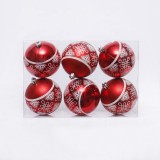 Wholesale Manufacture Christmas Tree Accessories Decoration Plastic Christmas Ball