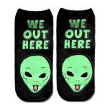 Factory Custom 360 Degree Seamless Unisex Colorful Sock 3d Digital Animal Cat Cartoon Tube Printed Socks