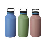 New Arrival 64oz Vaccum Insulated Double-Wall 304 Stainless Steel Thermos Flask Sports Bottle With Handle