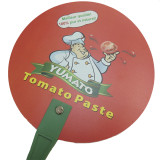 Good quality advertising plastic hand fan printed plastic pvc fan fashion customized hand fan