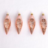 Special shape Christmas ball ornament for home and tree decoration