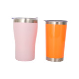 Small Mouse Custom  Stainless Steel  Insulated Water Bottle Travel Mug  With Lid