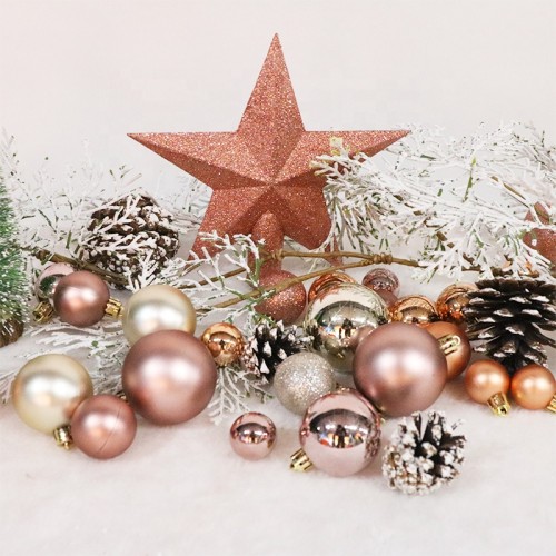2020 New Design High Sales Christmas ball  For Holiday Wedding Party Decoration Supplies Hook Ornament Craft Gifts