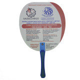 Selling colorful printed handle fan customized printed plastic hand fan unique plastic promotional fan