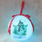 2021 New Design High Sales Christmas Paper Ball  For Holiday Wedding Party Decoration Supplies Hook Ornament Craft Gifts