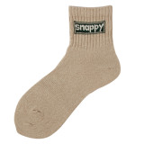 Custom design cute cotton sport sock,Fashion women comfortable cotton sock,Wholesale soft knitted striped running sport socks