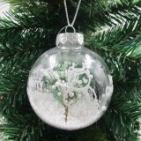 2021 New Design High Sales Christmas PET ball  For Holiday Wedding Party Decoration Supplies Hook Ornament Craft Gifts