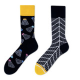 Winter Women Socks New Creative Couple Style Trendy Socks Fashion Personality Popular Trend Cartoon Jacquard Long Tube Cotton